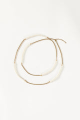 Remi Pearl Necklace - Gold