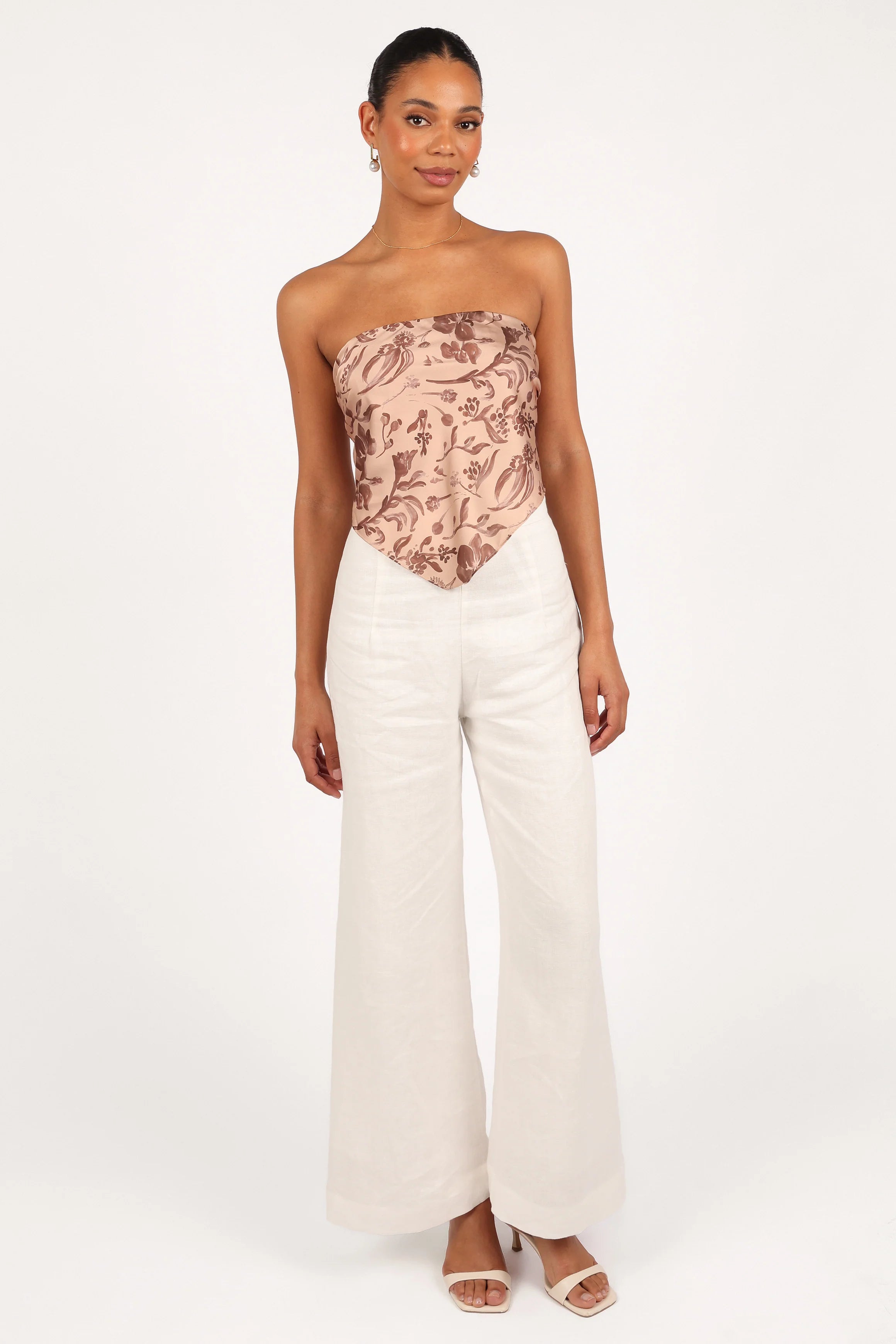 Lourdes Top - Wild Orchid