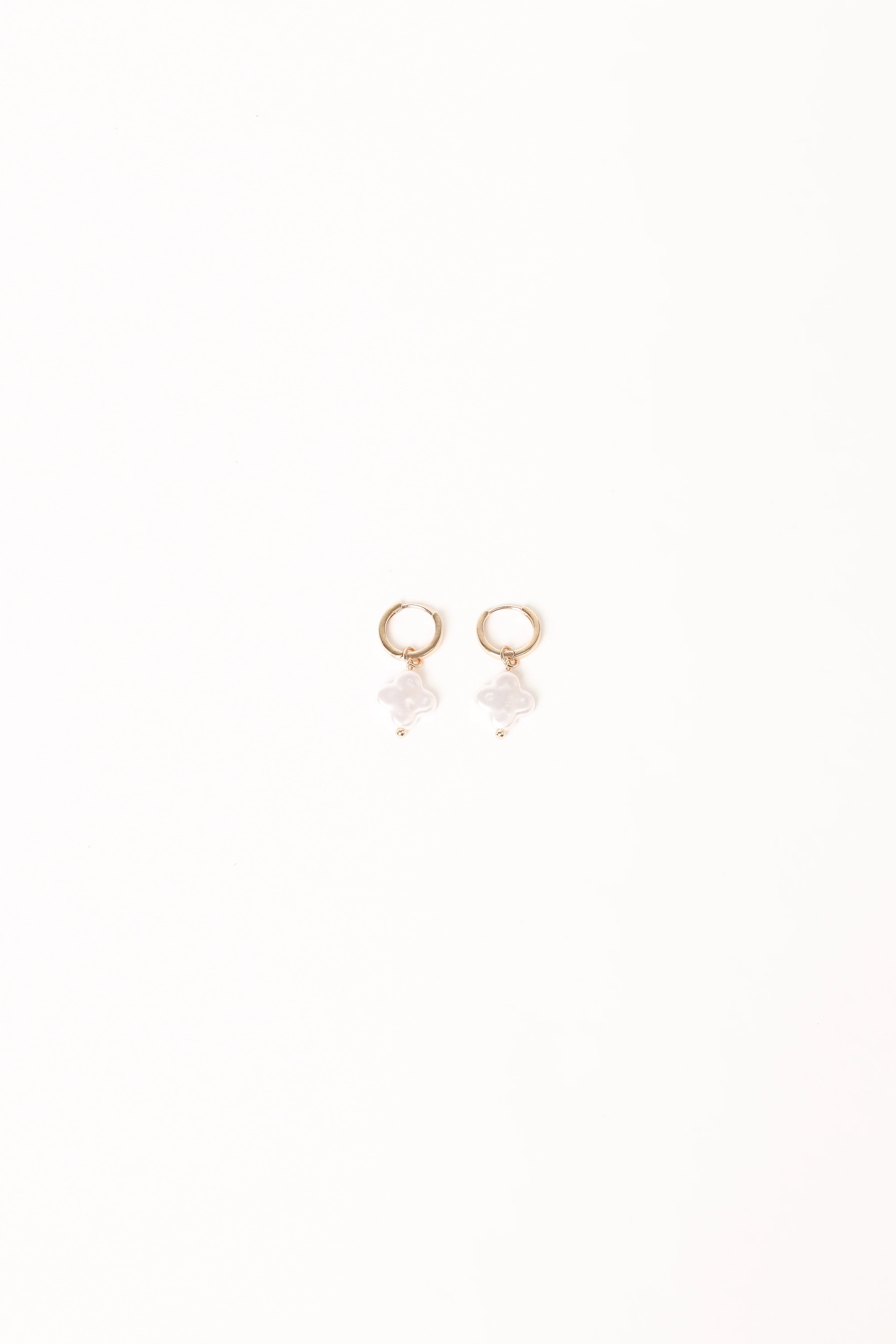 Kieran Earrings - Gold/Pearl