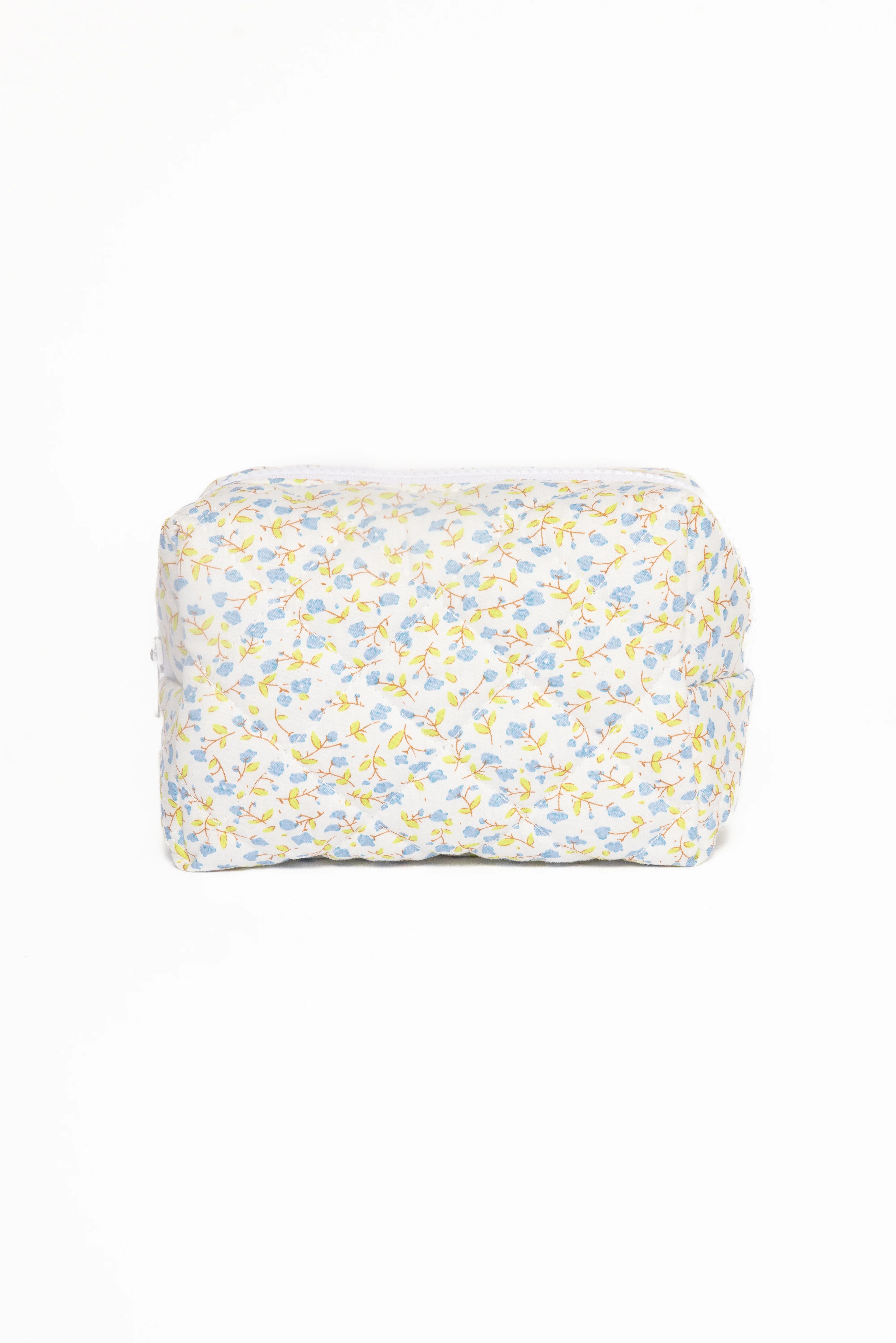Clementine Cosmetic Bag - Blue Floral