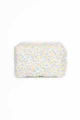 Clementine Cosmetic Bag - Blue Floral