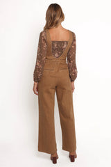 Vieve Jumpsuit - Brown