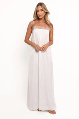 Alisha Maxi Dress - White