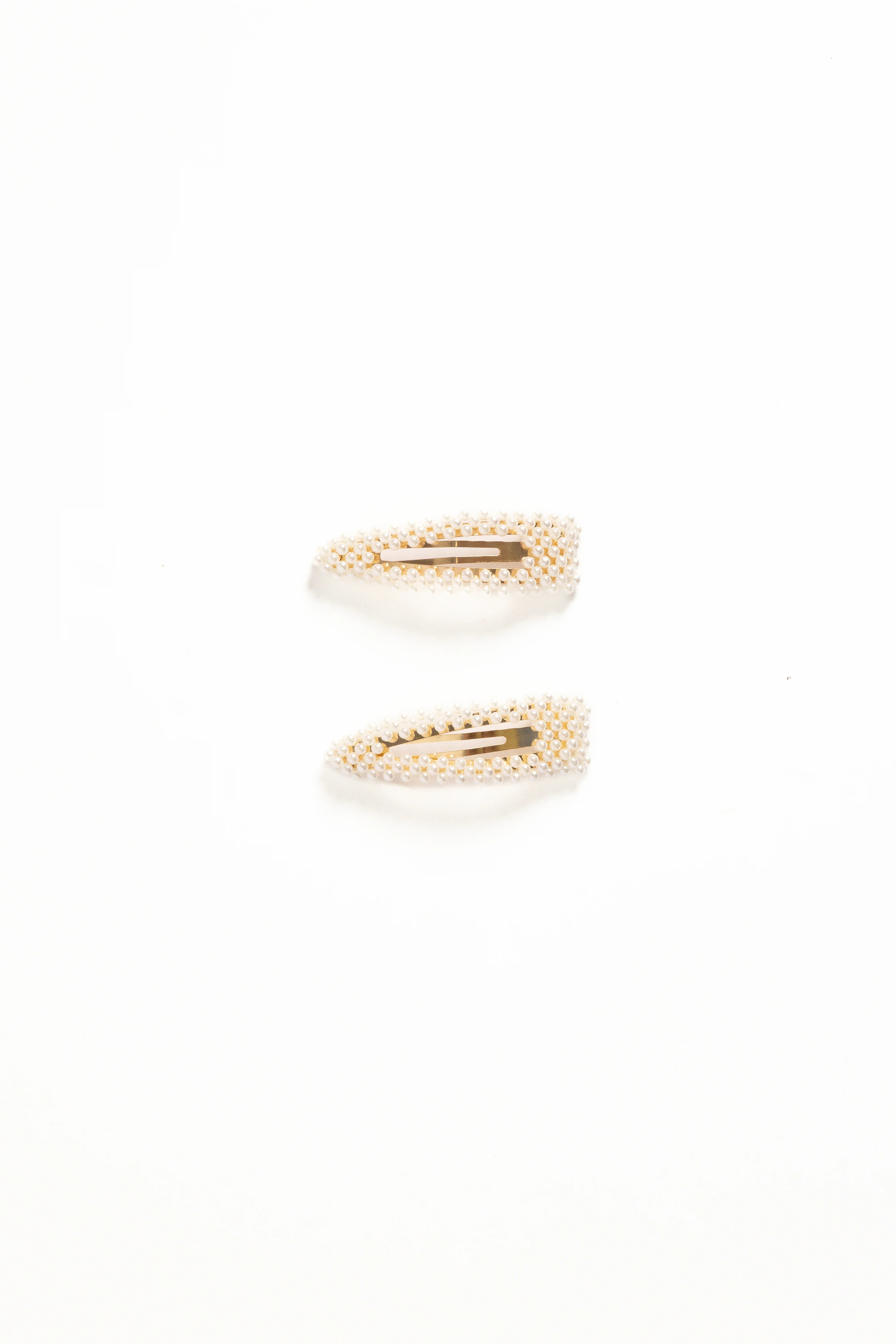 Carmen Hair Clip Set - Pearl