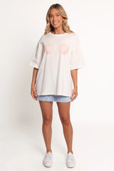 Sammie Graphic Tee - White