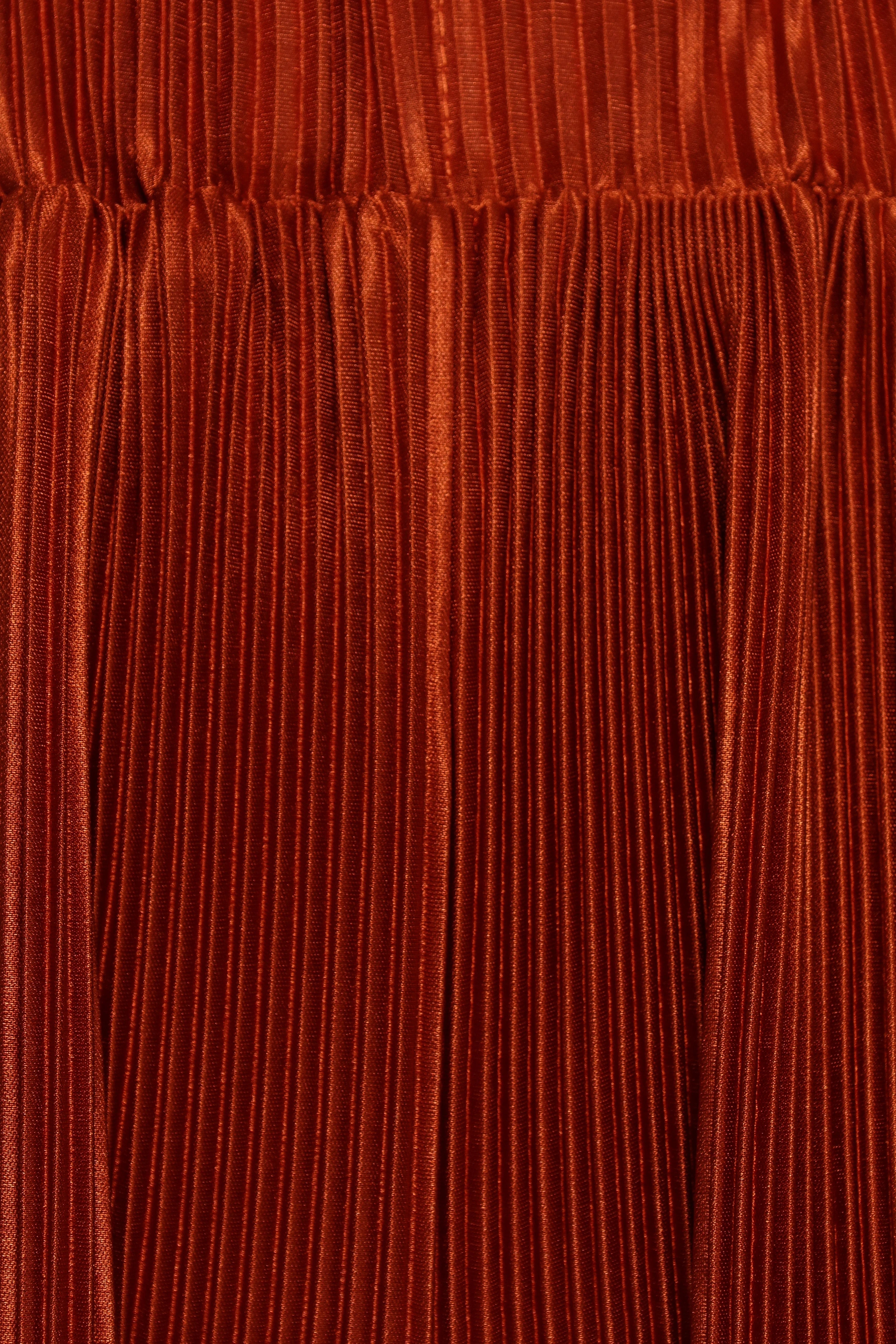 Leria Wide Pant - Burnt Orange