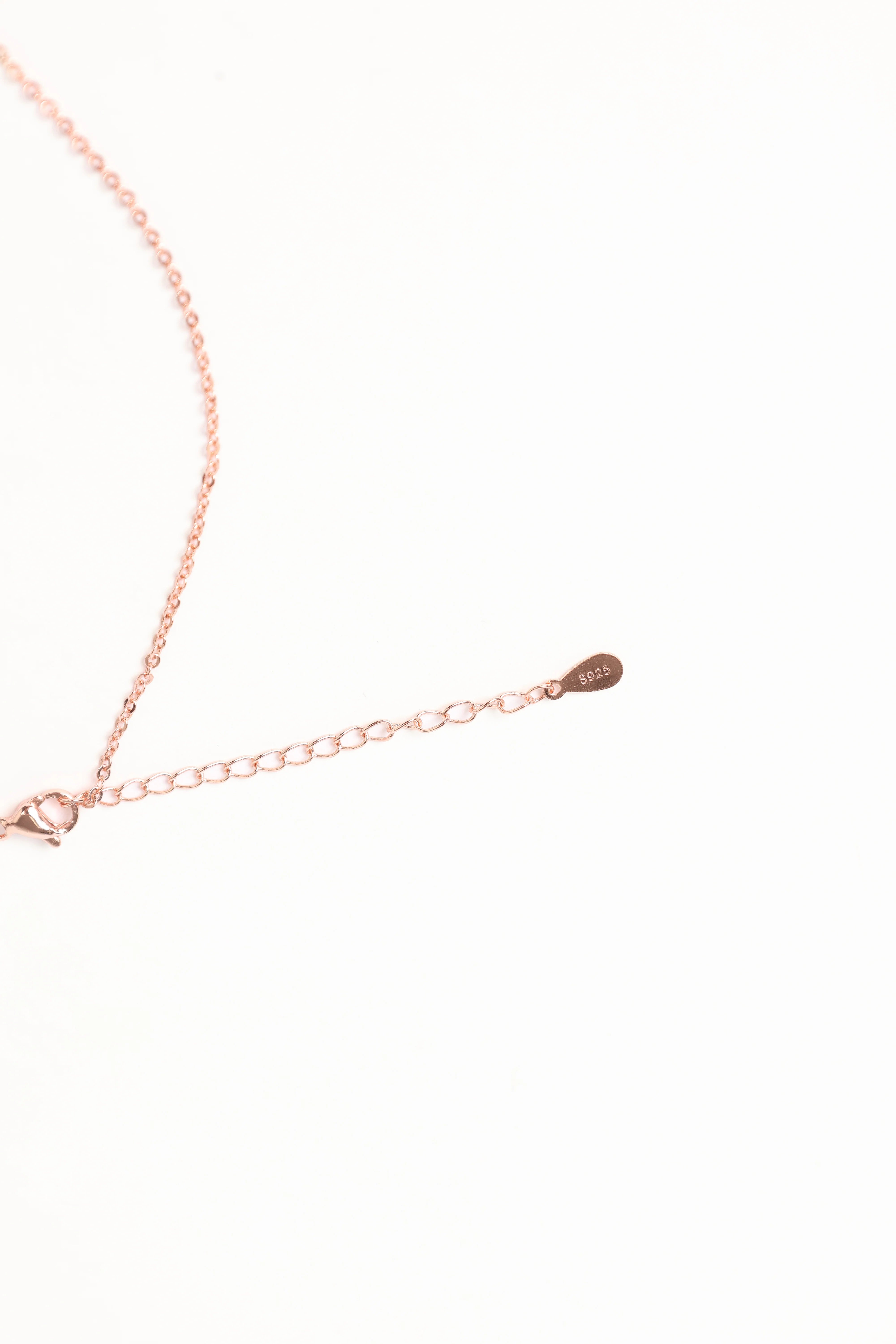 Flavia Necklace - Rose Gold