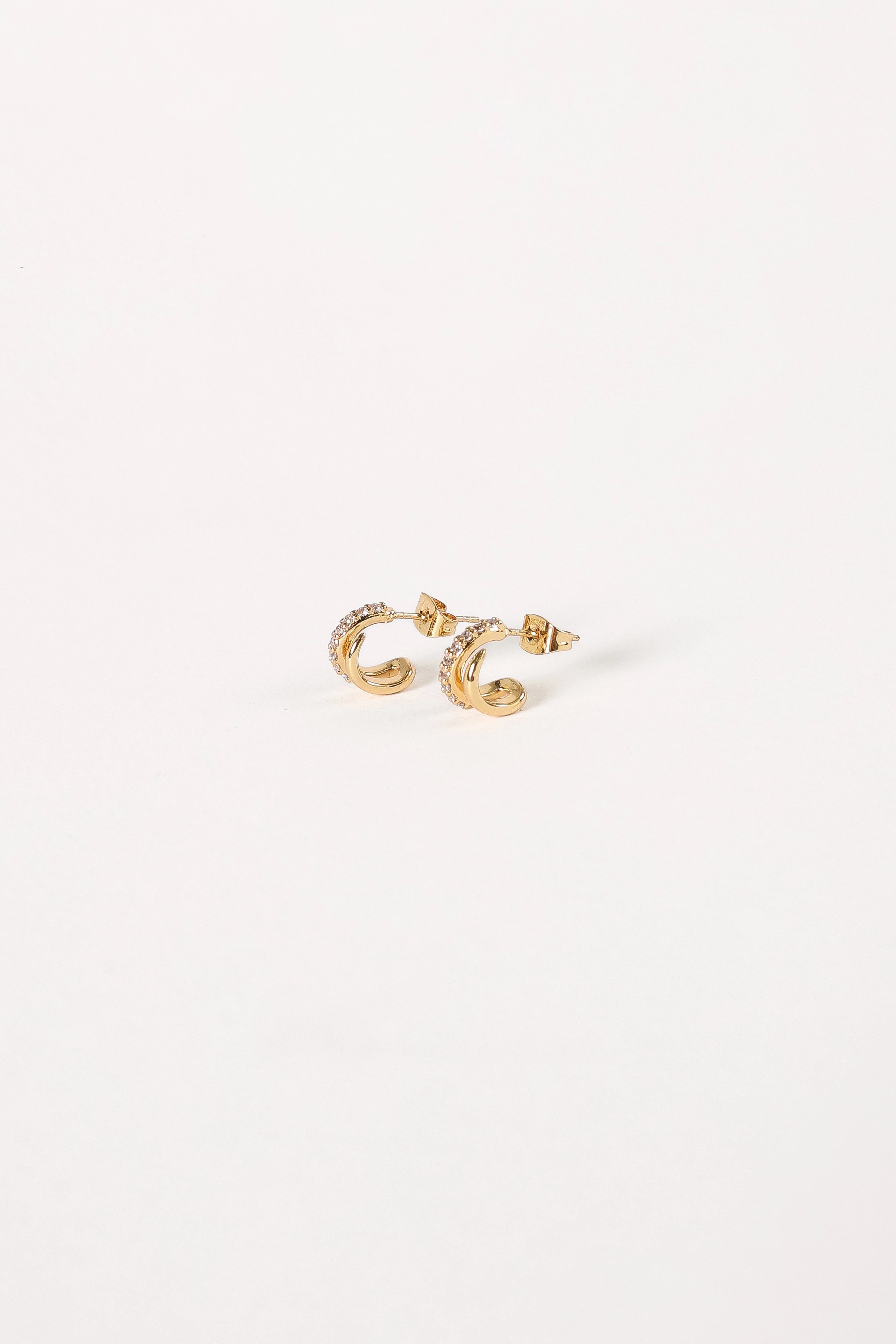 Jordyn Earrings - Gold