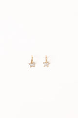 Hayden Star Earrings - Gold