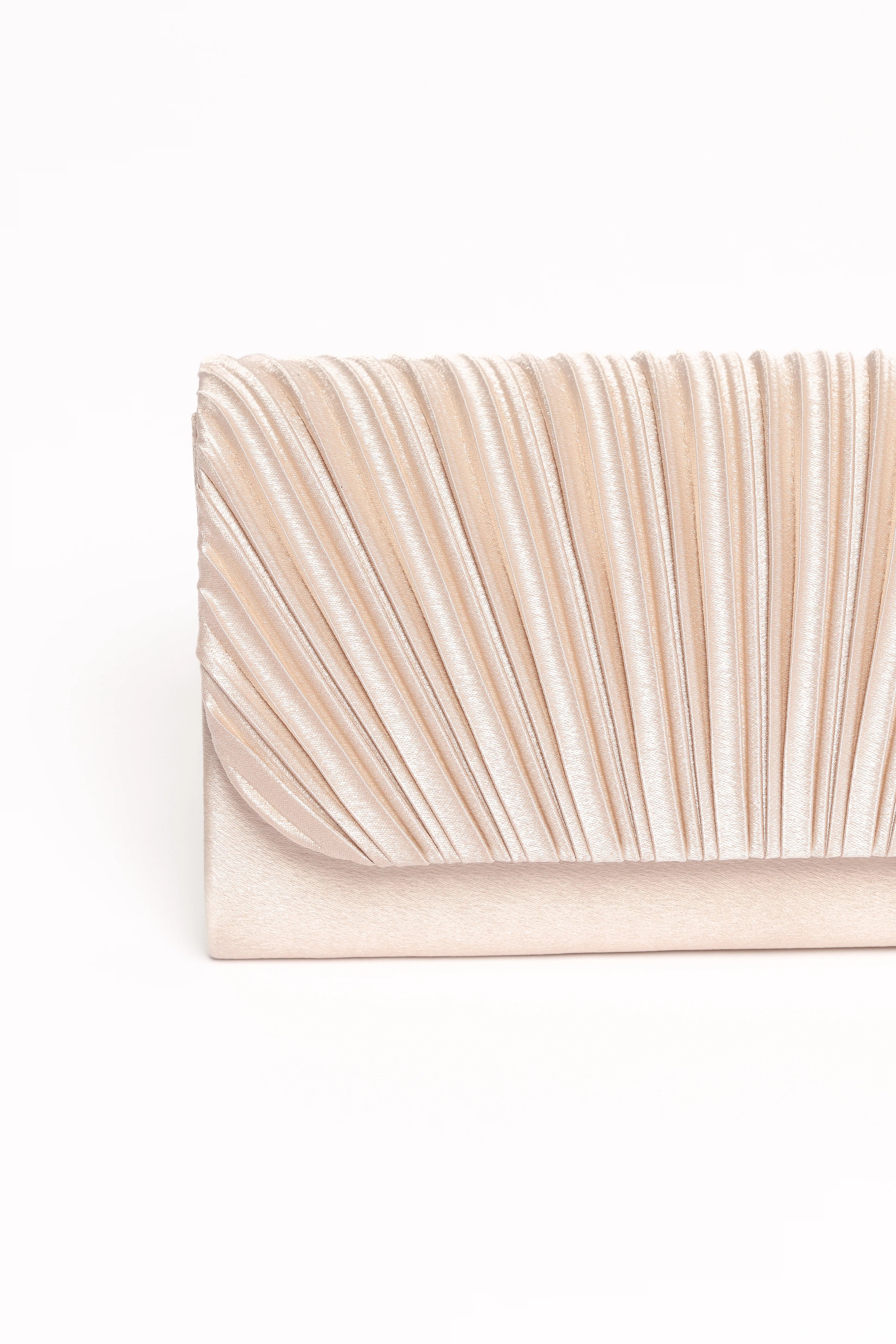 Aurora Clutch - Cream