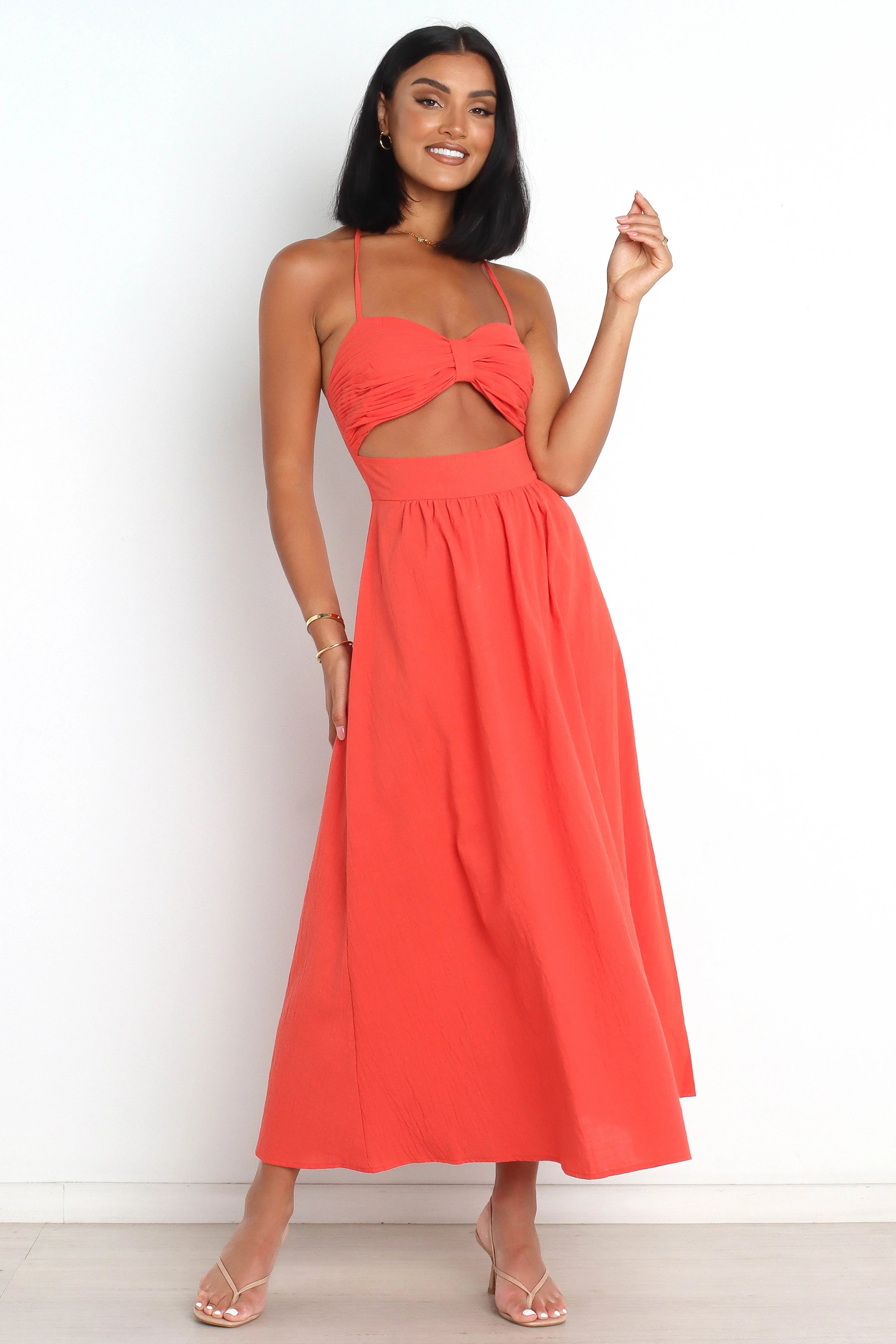 Boat Dress - Spice
