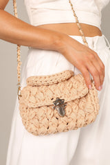 Veve Hand Woven Bag - Natural