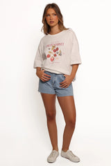 Loa Graphic Tee - White