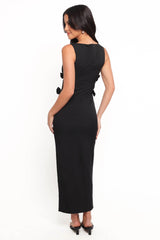 Sadie Midi Dress - Black