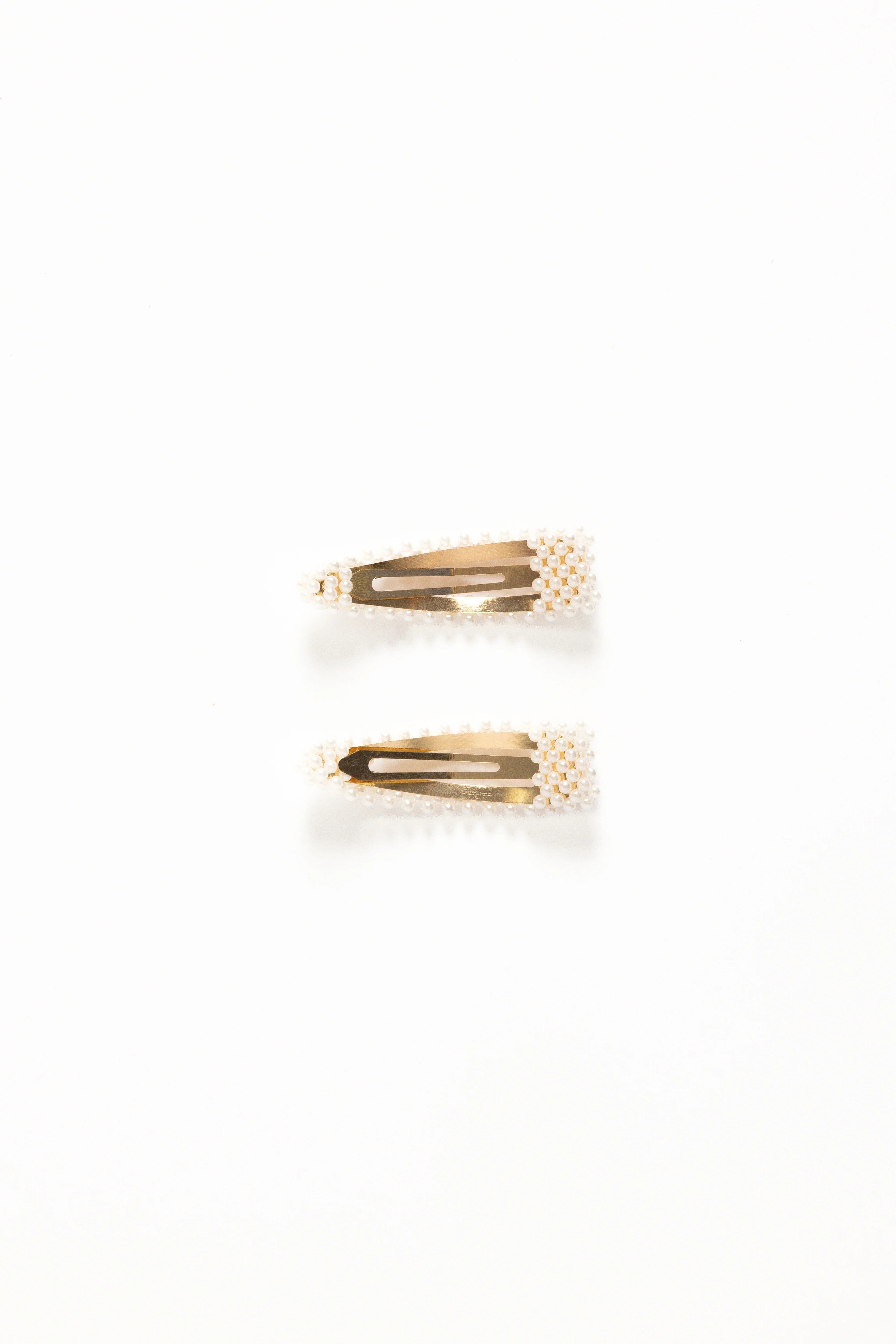 Carmen Hair Clip Set - Pearl