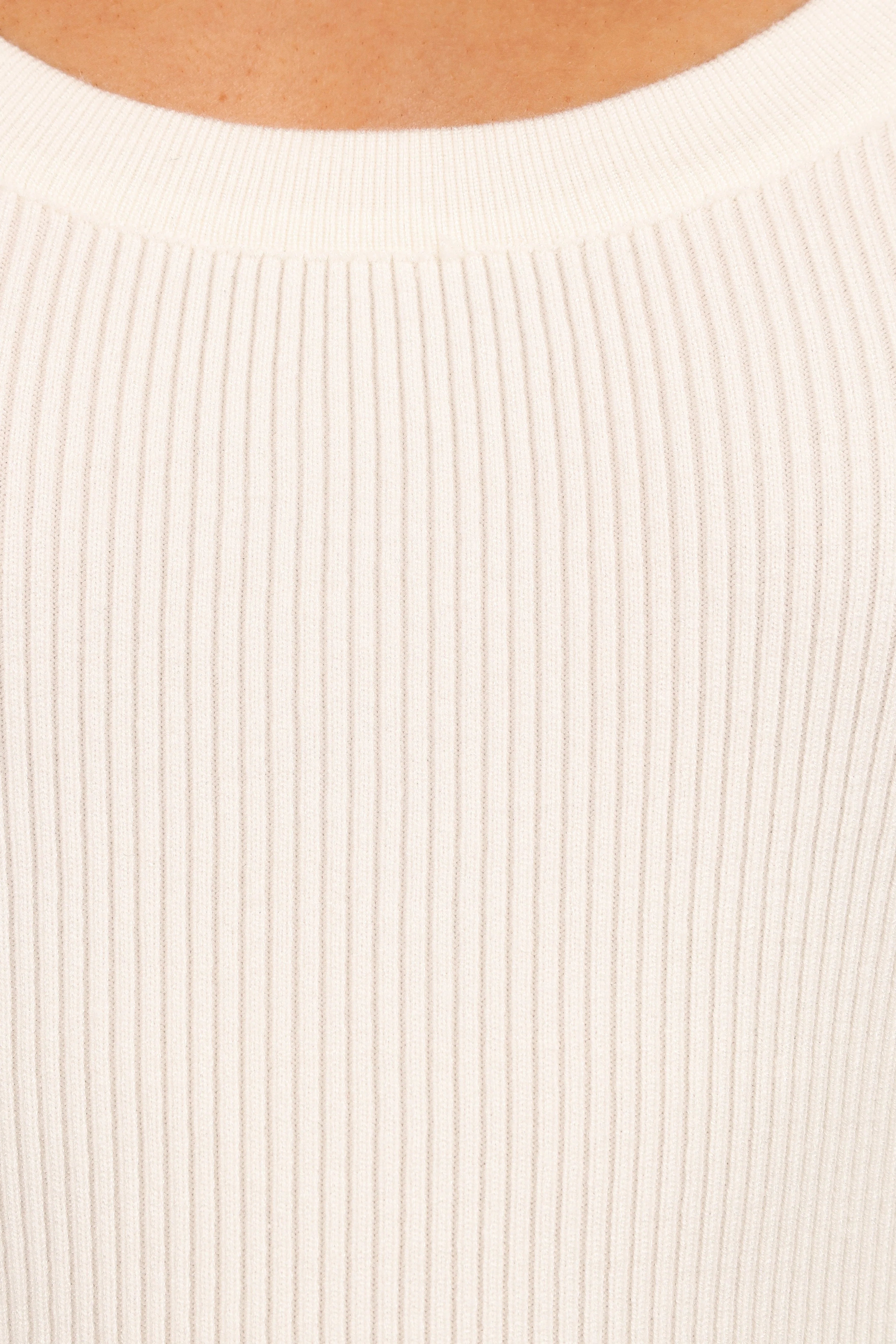 Esme Knit Tank - White