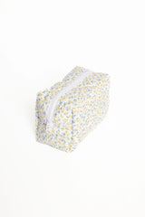 Clementine Cosmetic Bag - Blue Floral