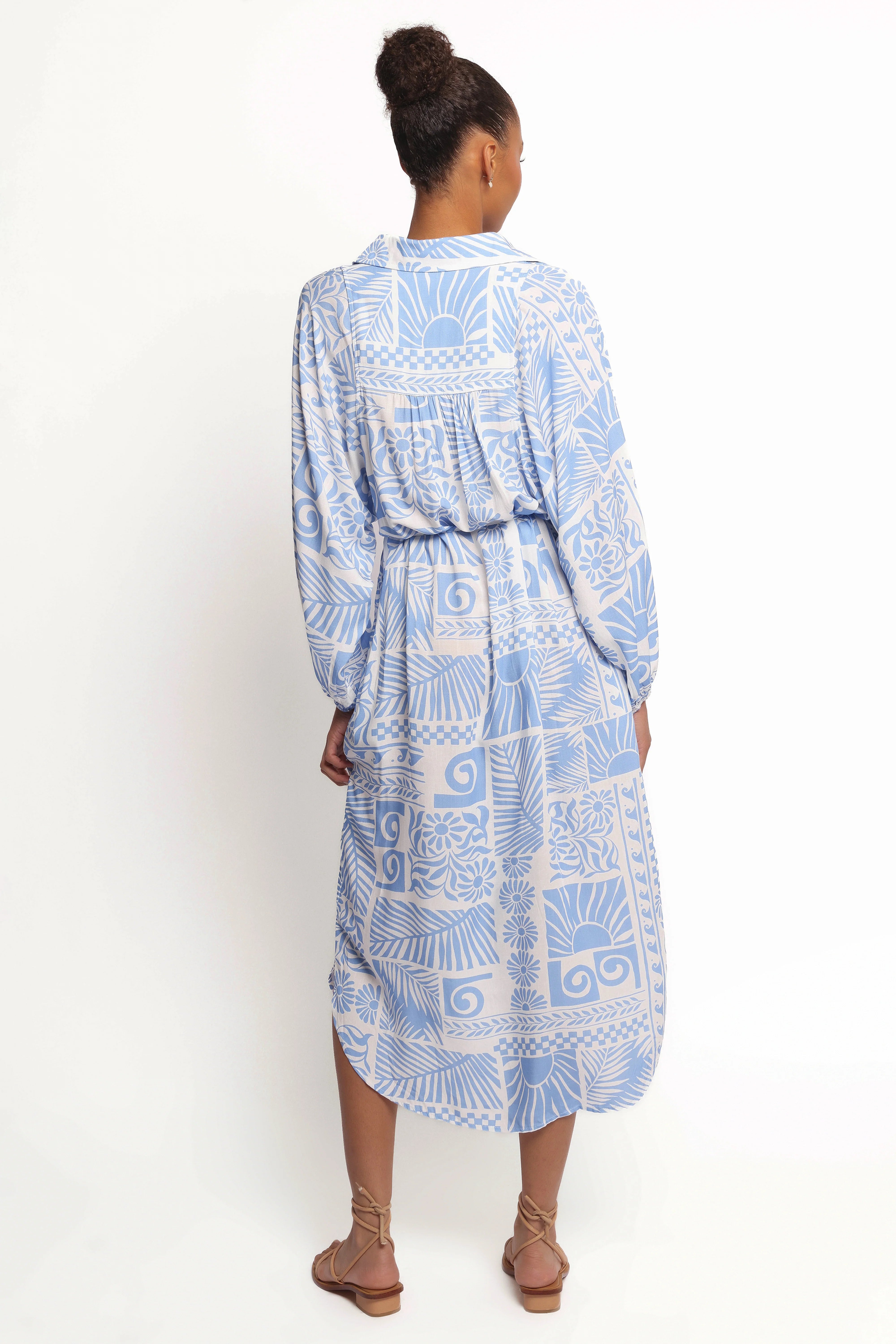 Foster Midi Dress - Malia Print
