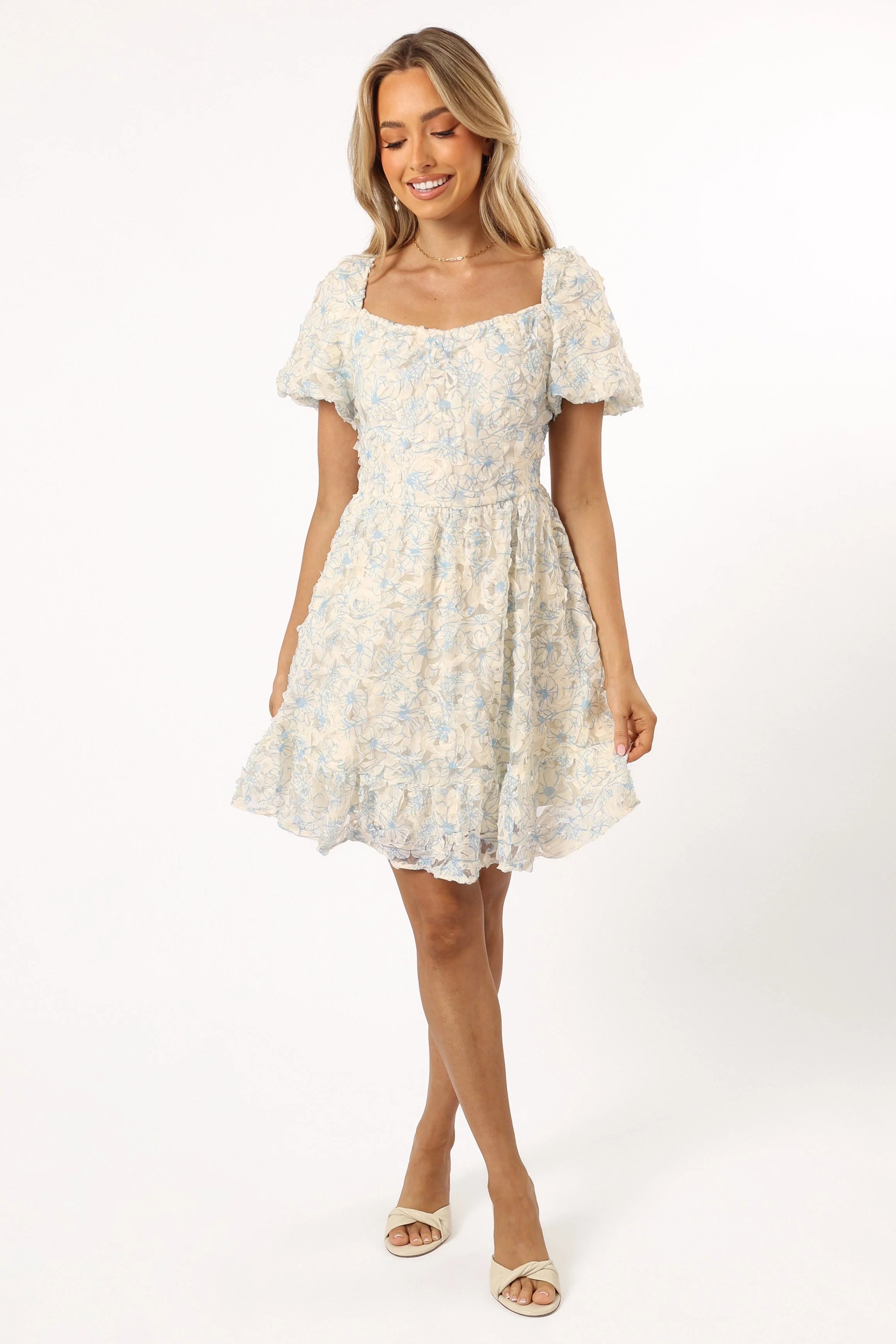 Atticus Mini Dress - Blue
