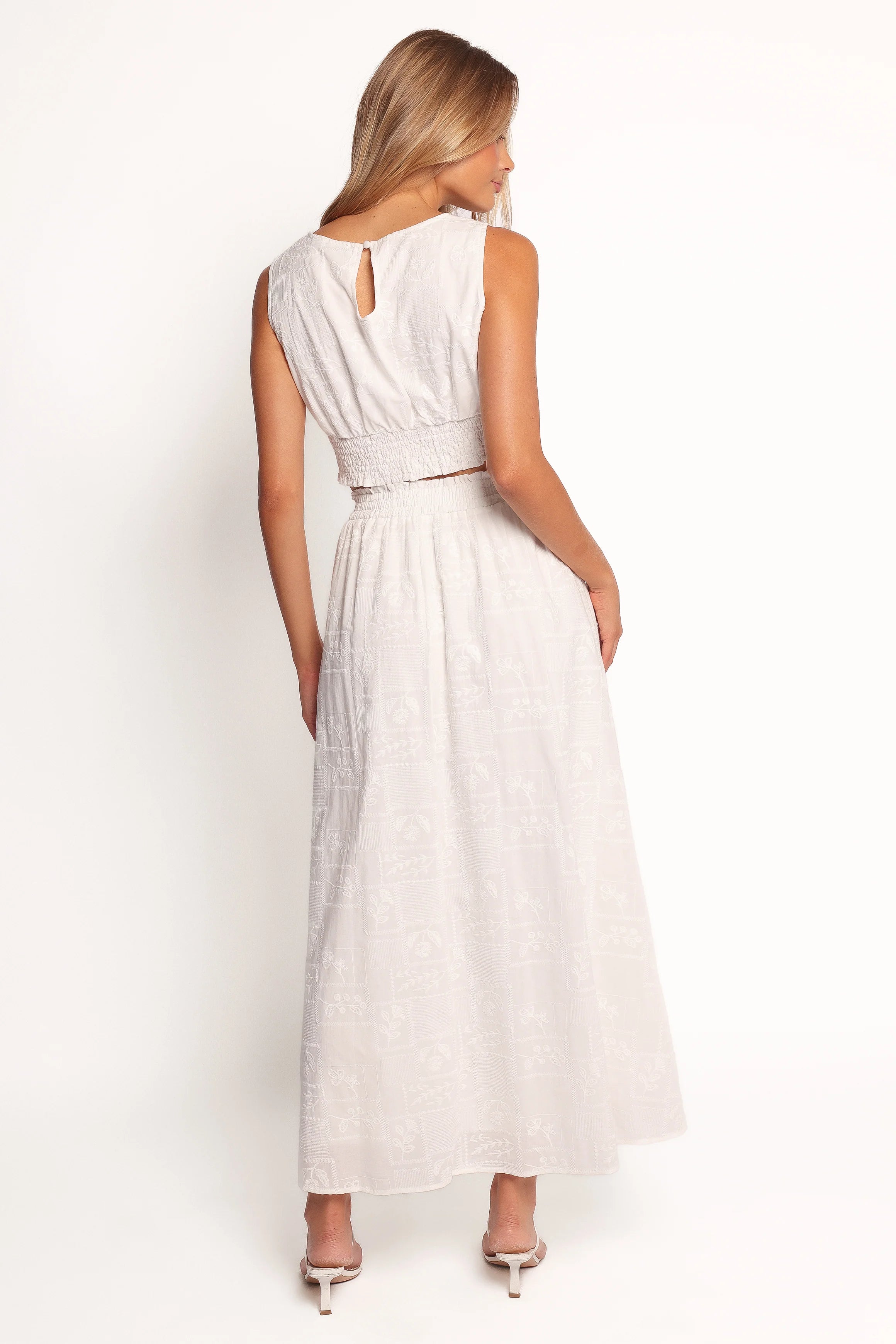 Kimora Maxi Skirt - White