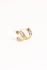 Megan Earrings - Gold