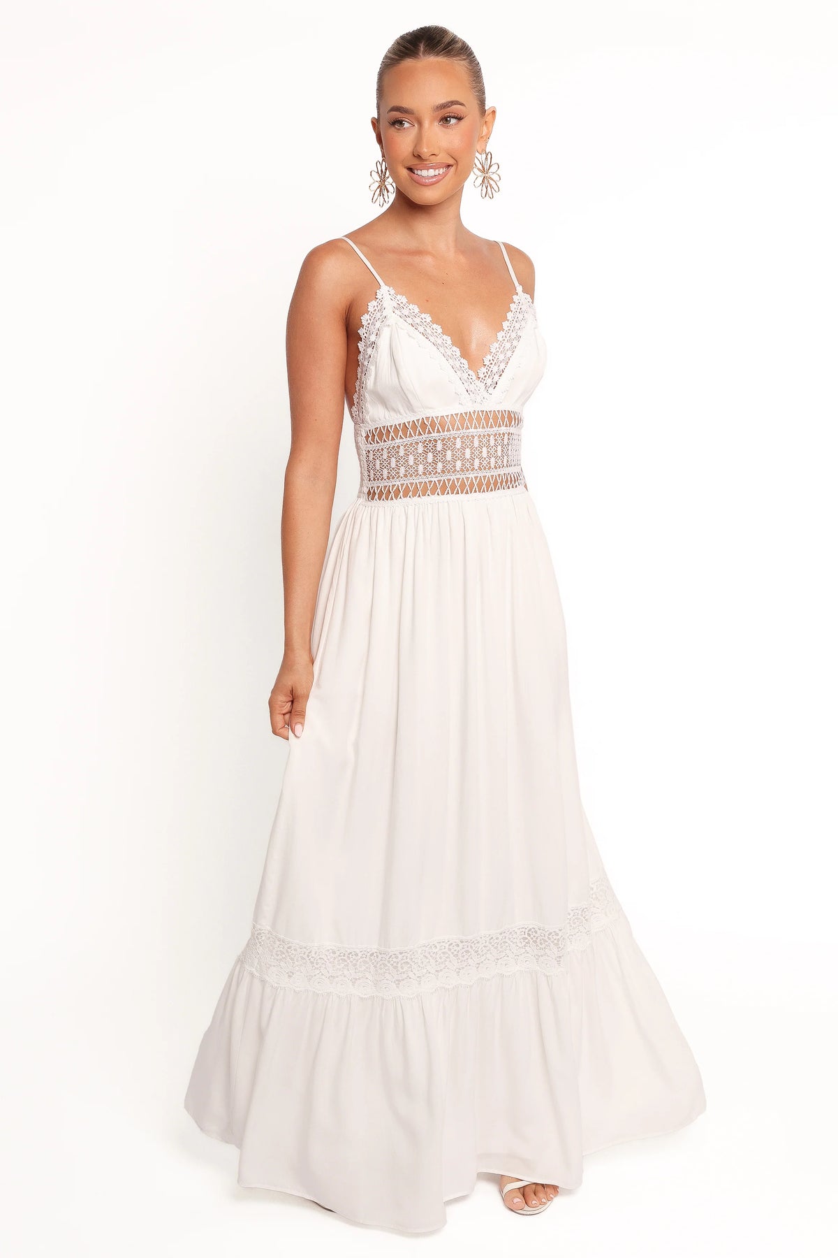 Kiran Maxi Dress - White