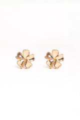 Tiffany 2 Pack Flower Hair Clips - Gold