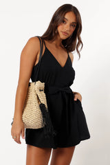 Laddie Romper - Black