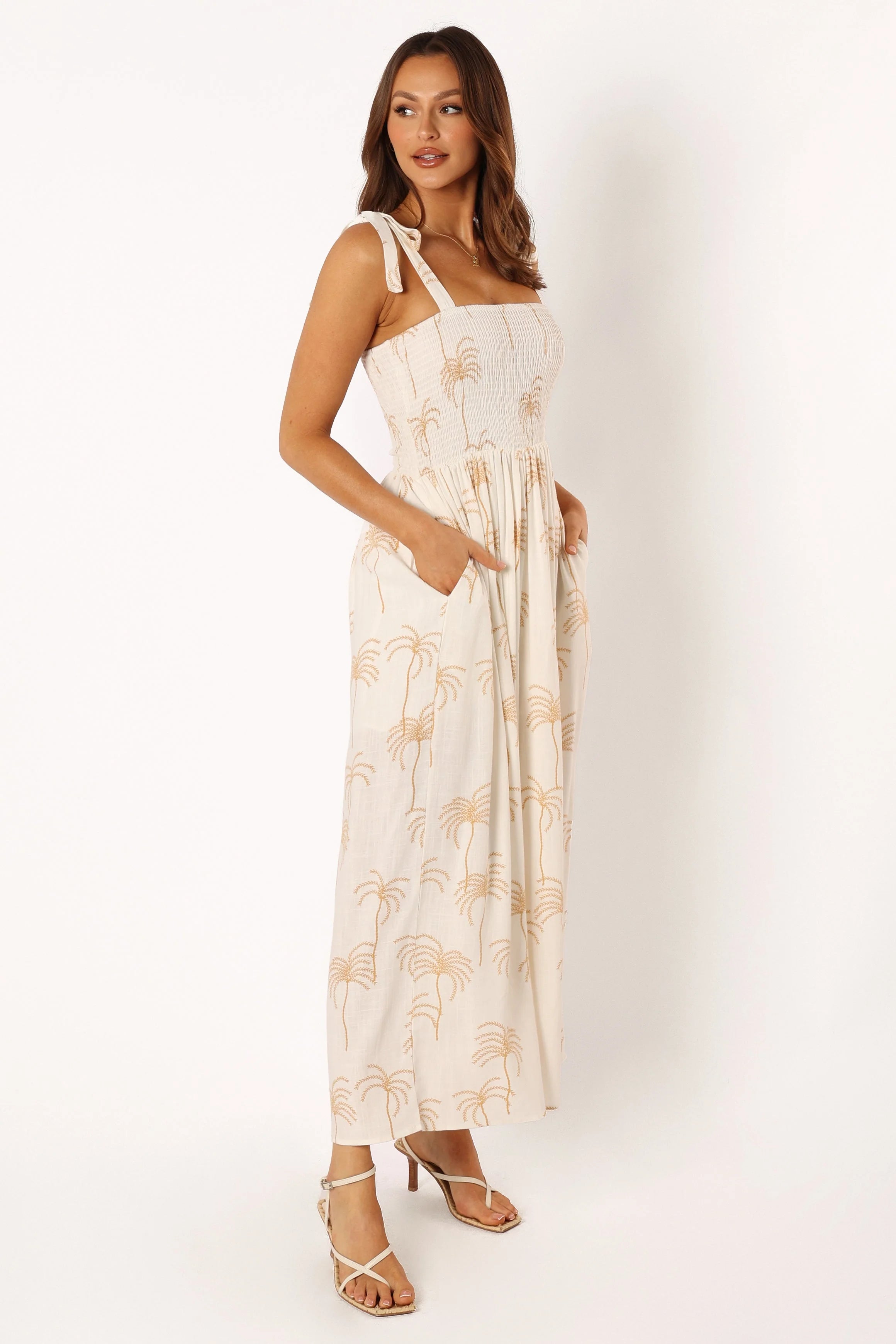 Ginelle Jumpsuit - White Print