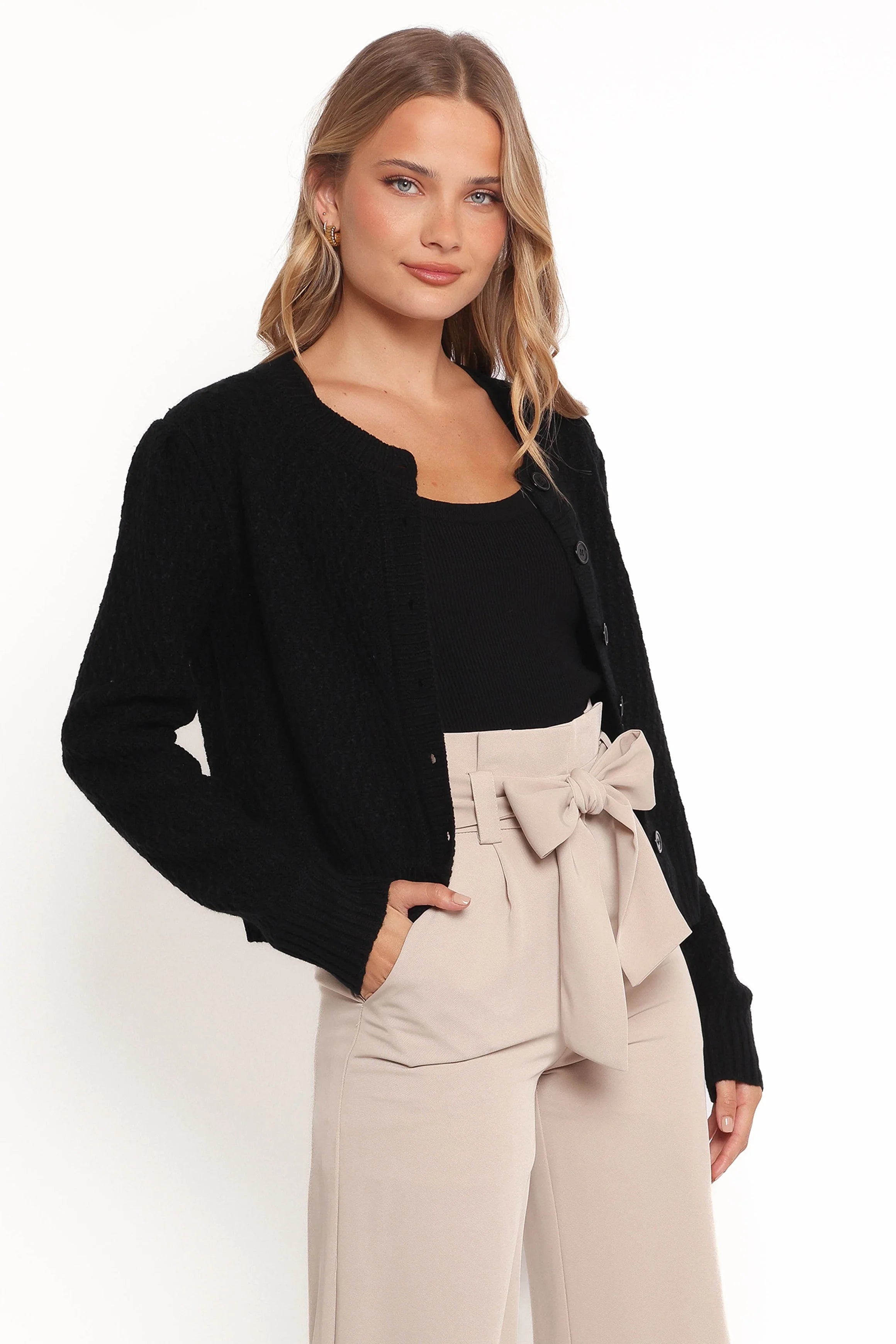 Ozara Cardigan - Black
