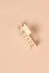 Nicole Hairclip - White