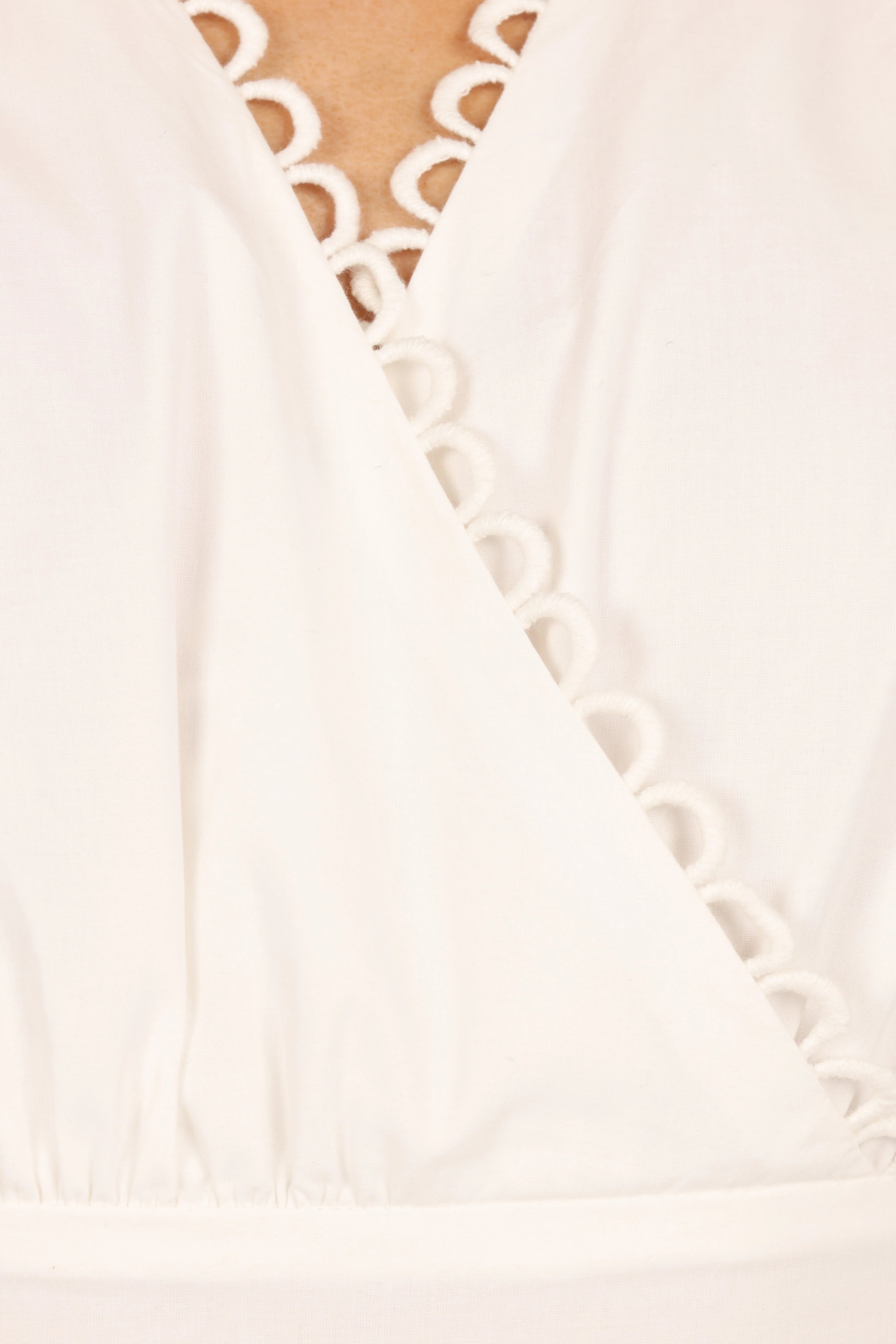 Acadia Midi Dress - White