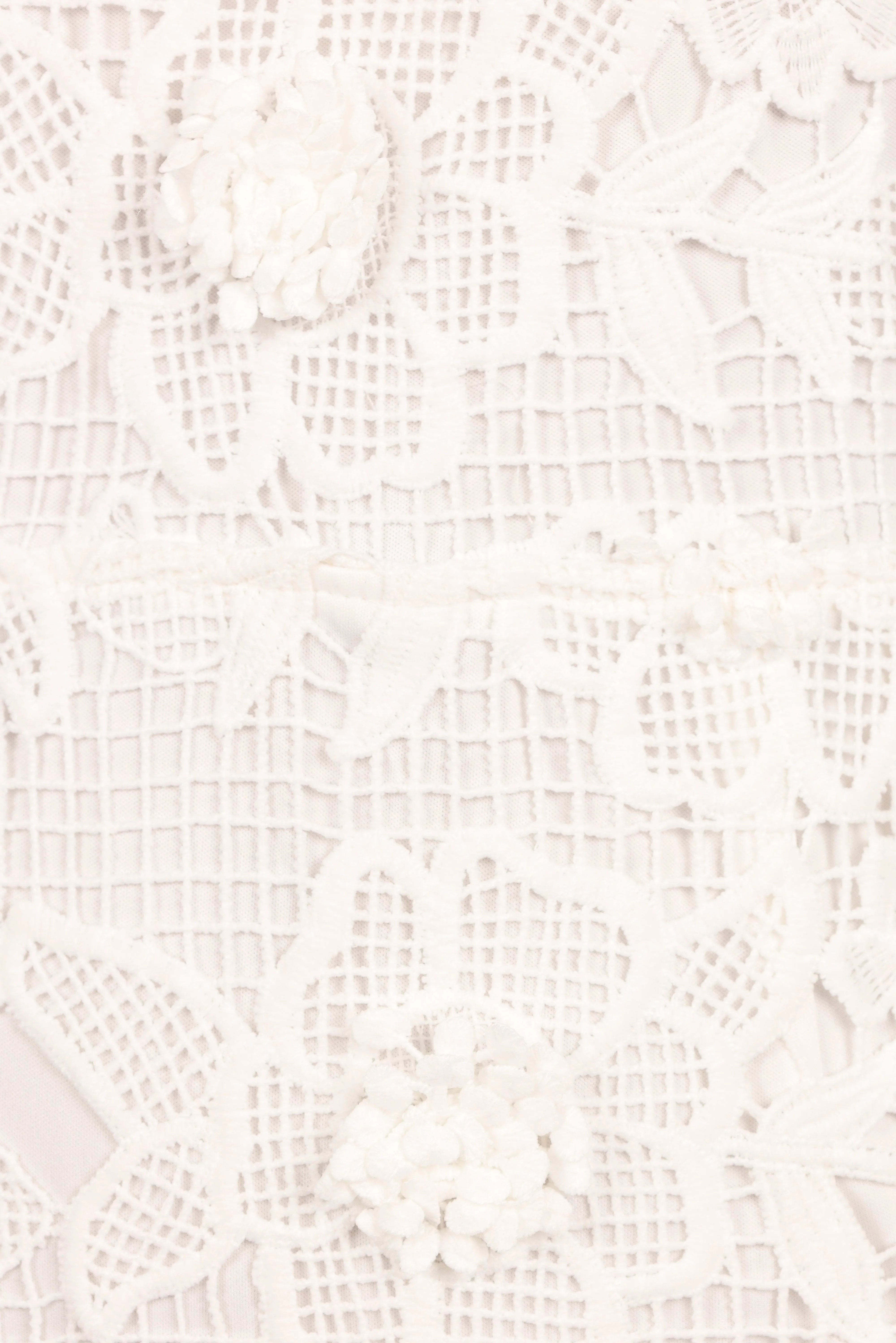 Adalyn Halterneck Midi Dress - White