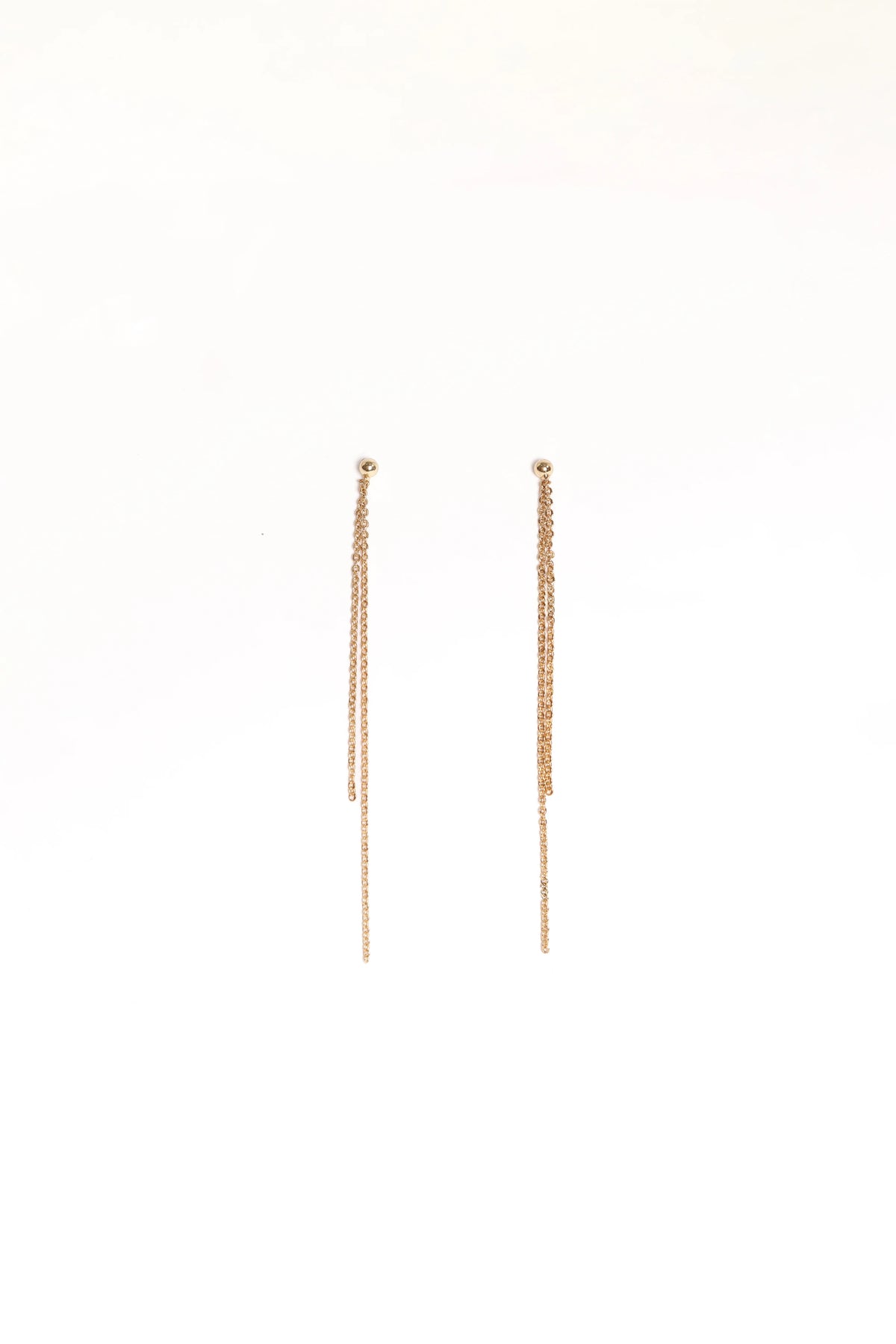 Genevieve Drop Earrings - Gold