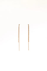 Genevieve Drop Earrings - Gold