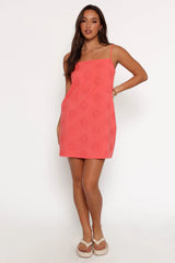Emelie Mini Dress - Coral