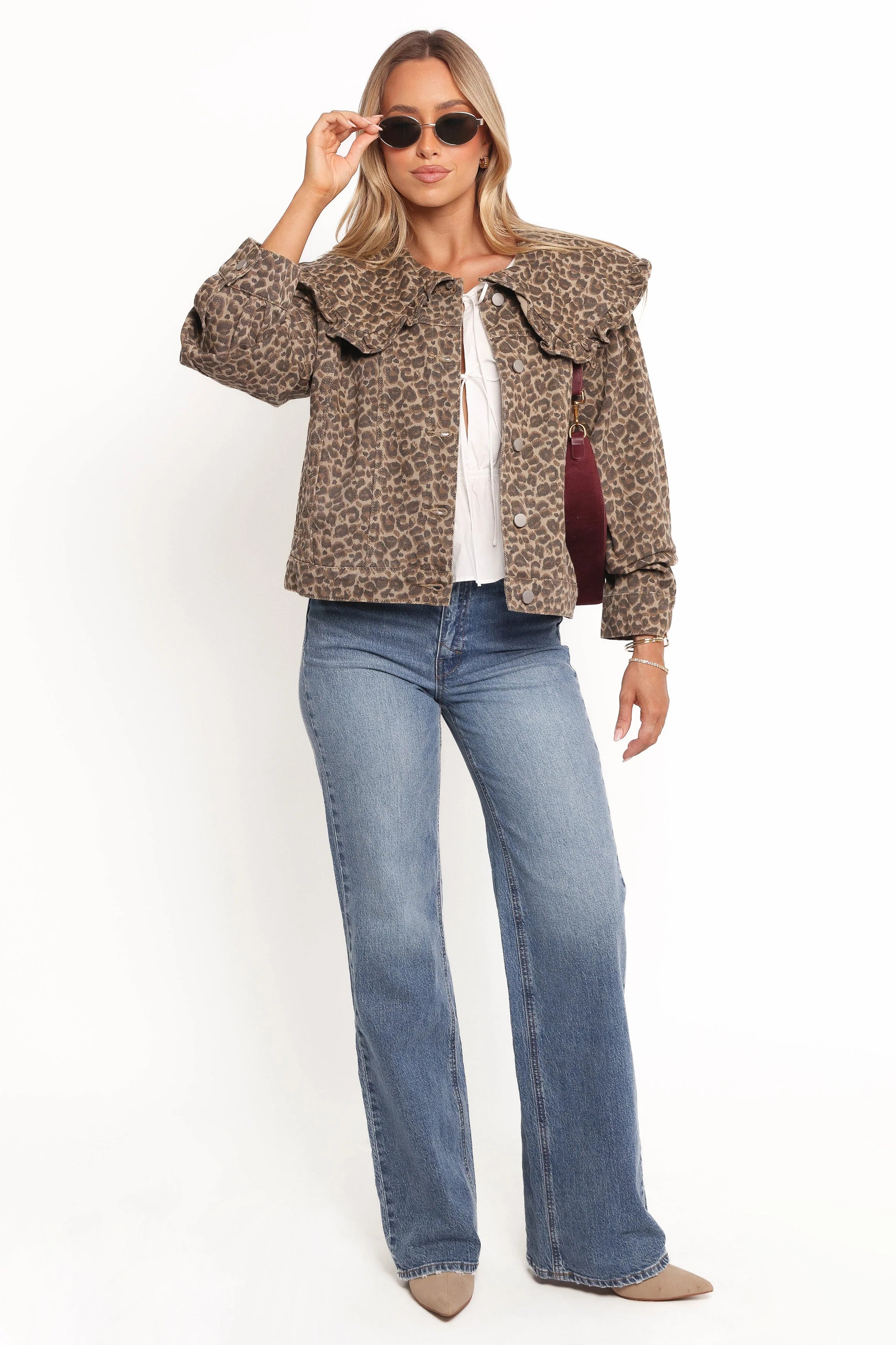 Jaelle Leopard Print Jacket - Leopard