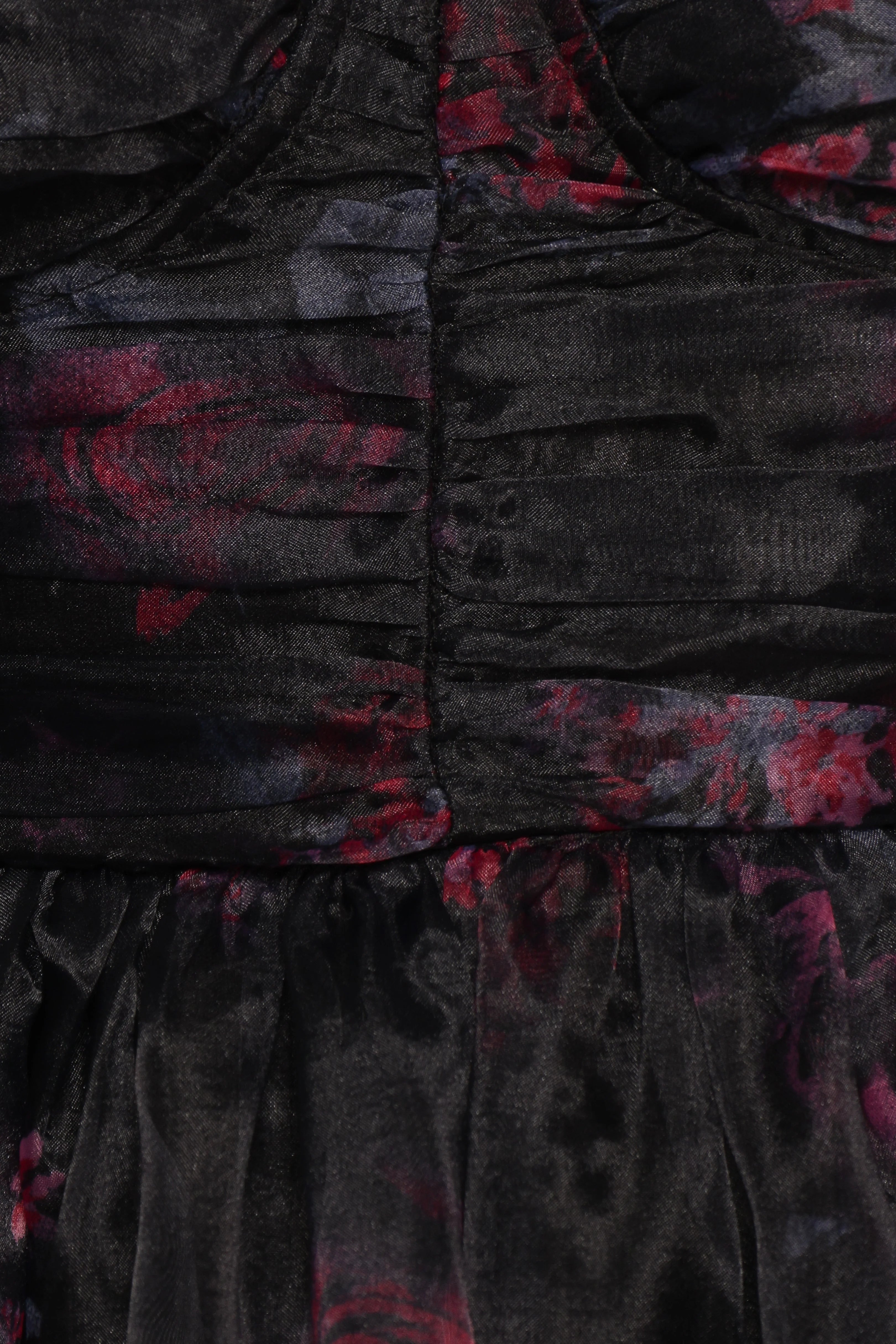 Floret Midi Dress - Dark Floral