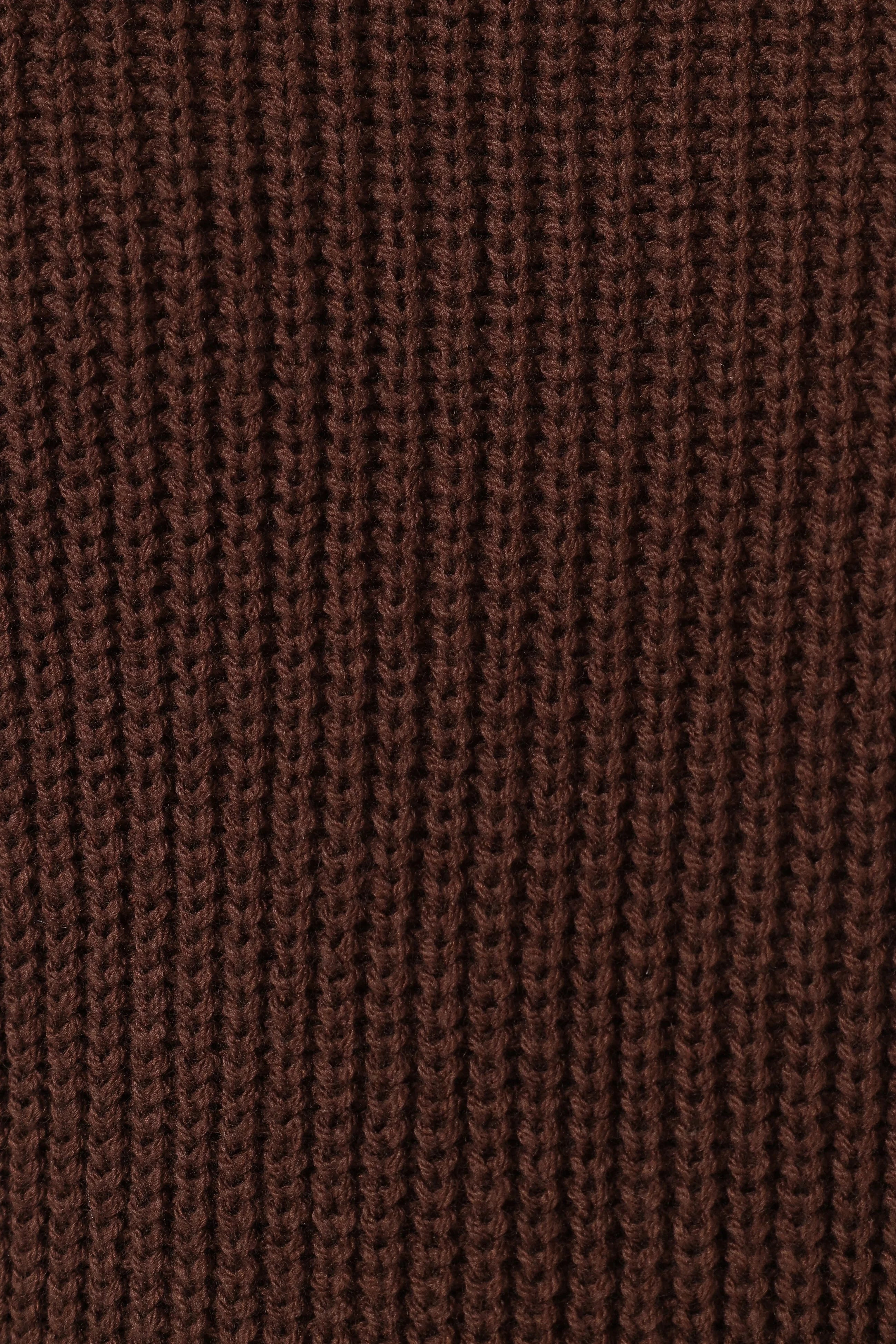 Katty Knit Sweater - Chocolate Brown