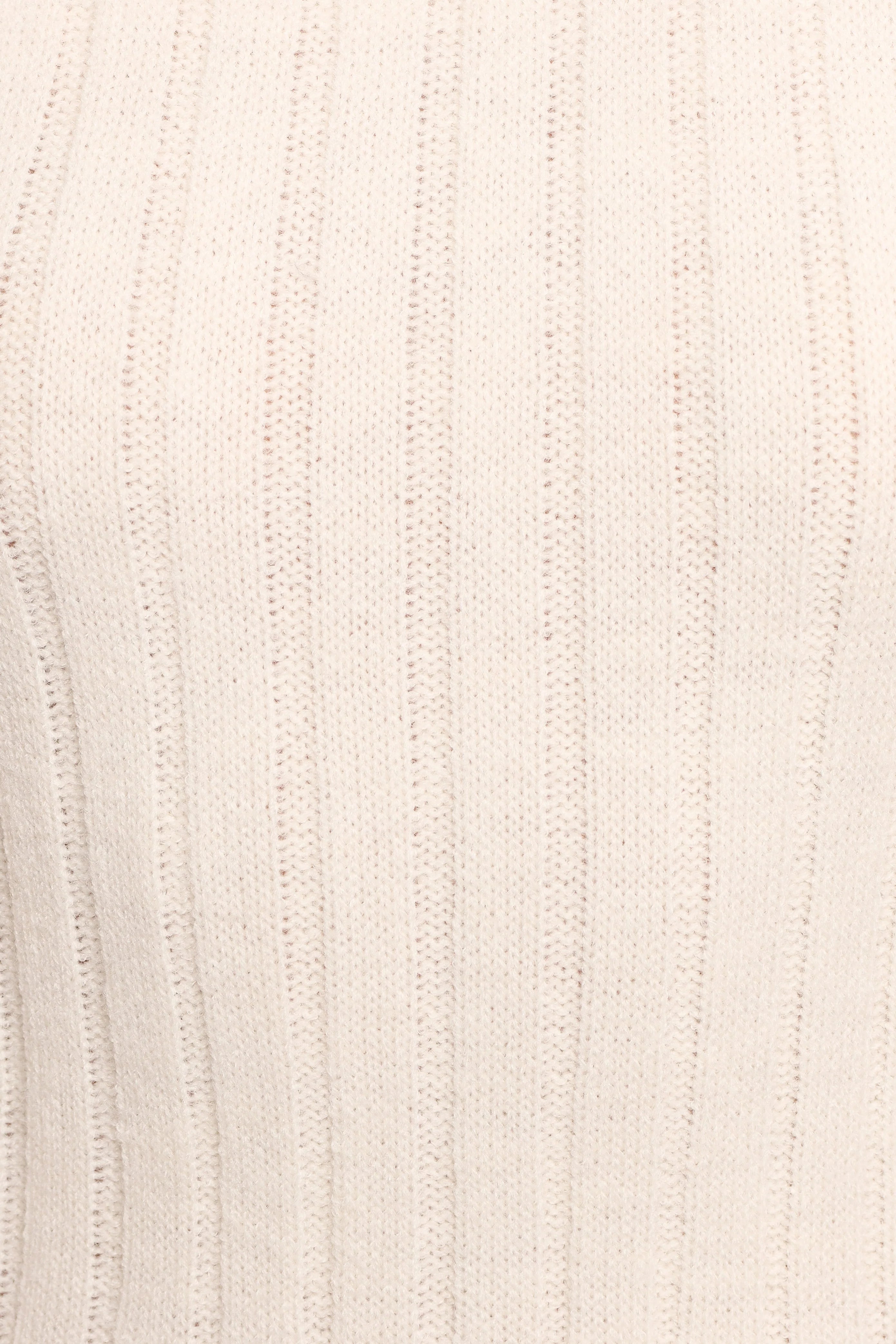 Kellie Knit Midi Dress - White