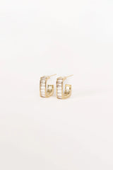 Tiffany Hoop Earrings - Gold