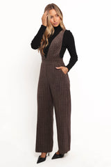 Yvettie Jumpsuit - Brown