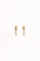 Tallulah Earrings - Gold/Pearl
