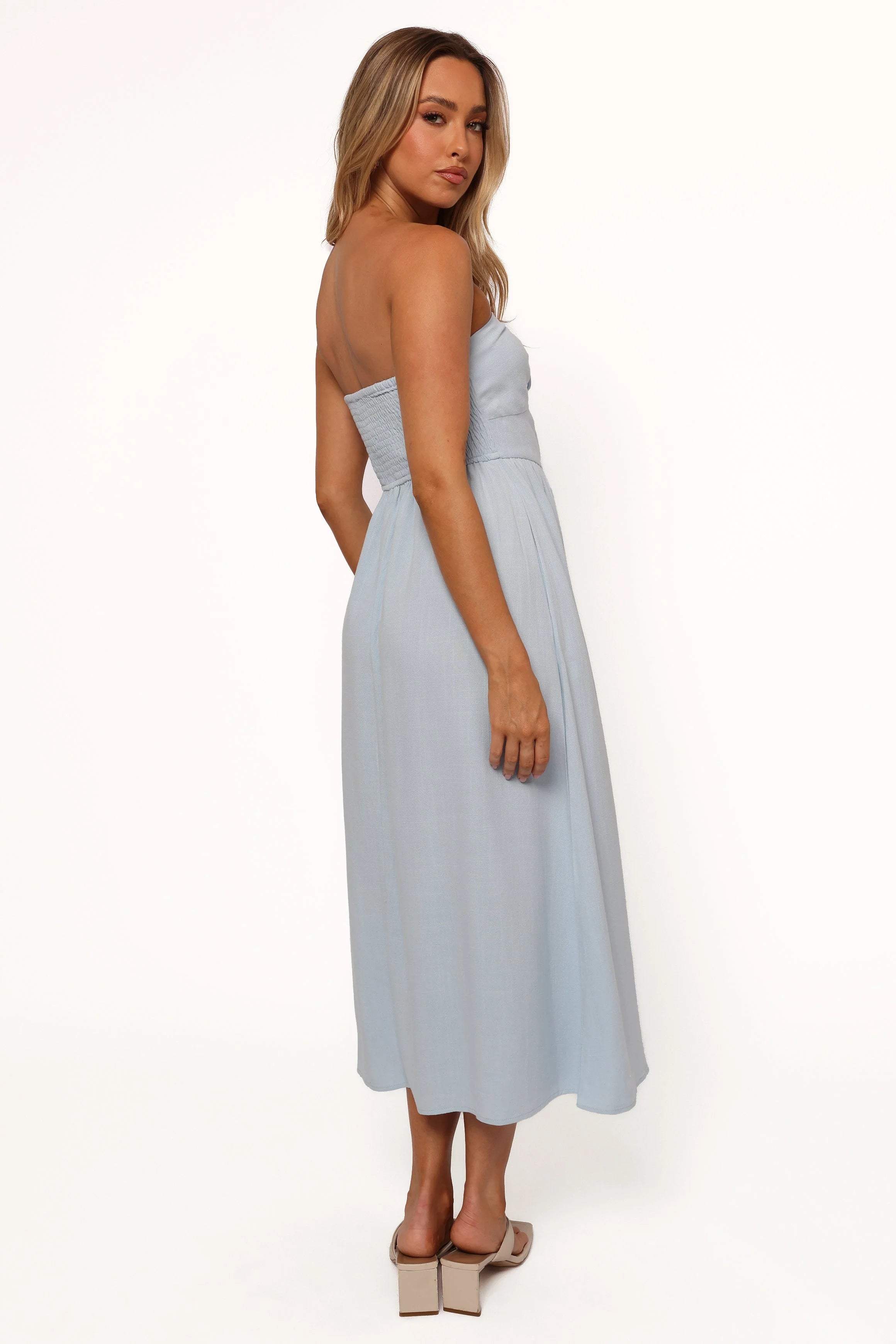 Tanner Midi Dress - Light Blue