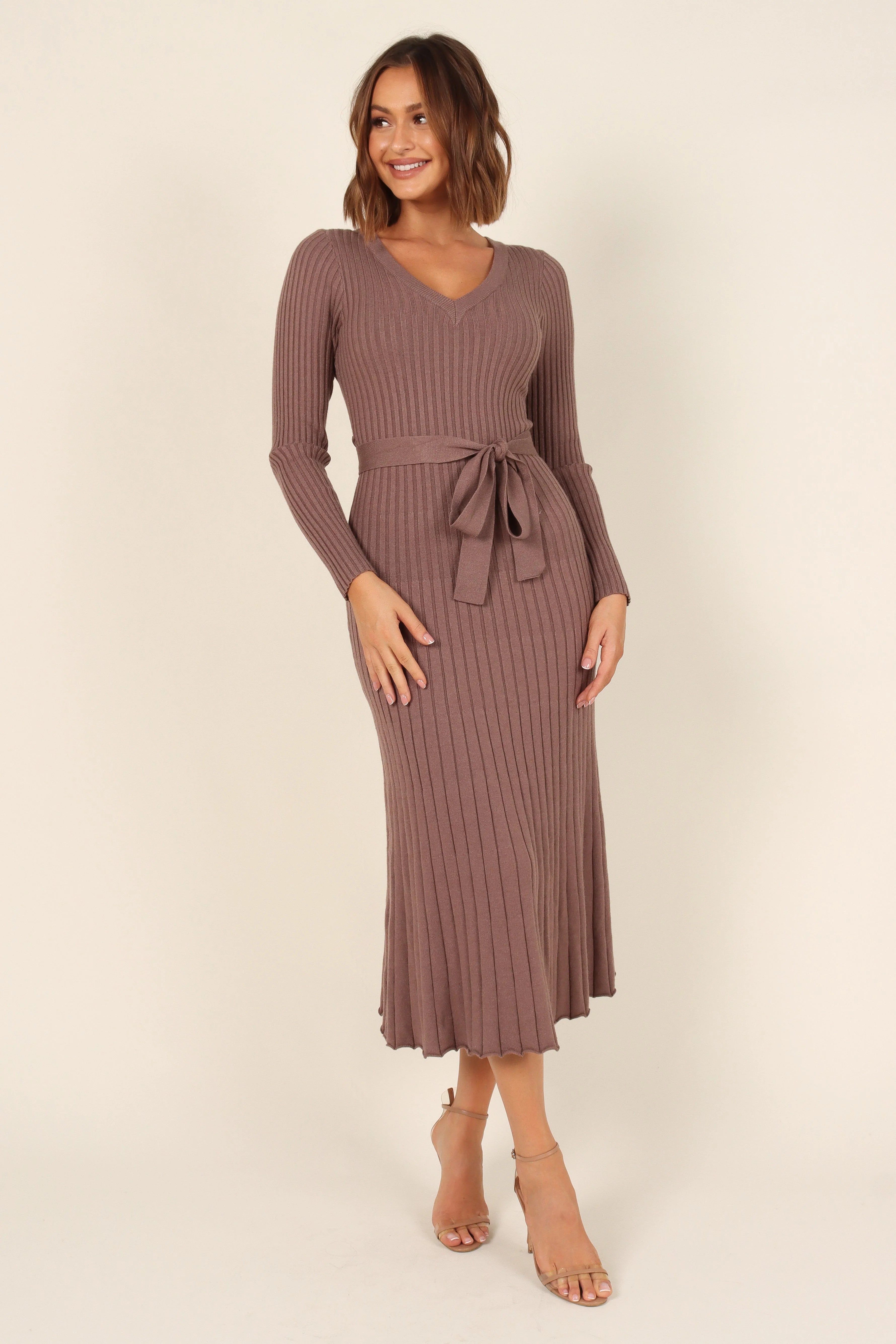 Reigan Dress - Mocha