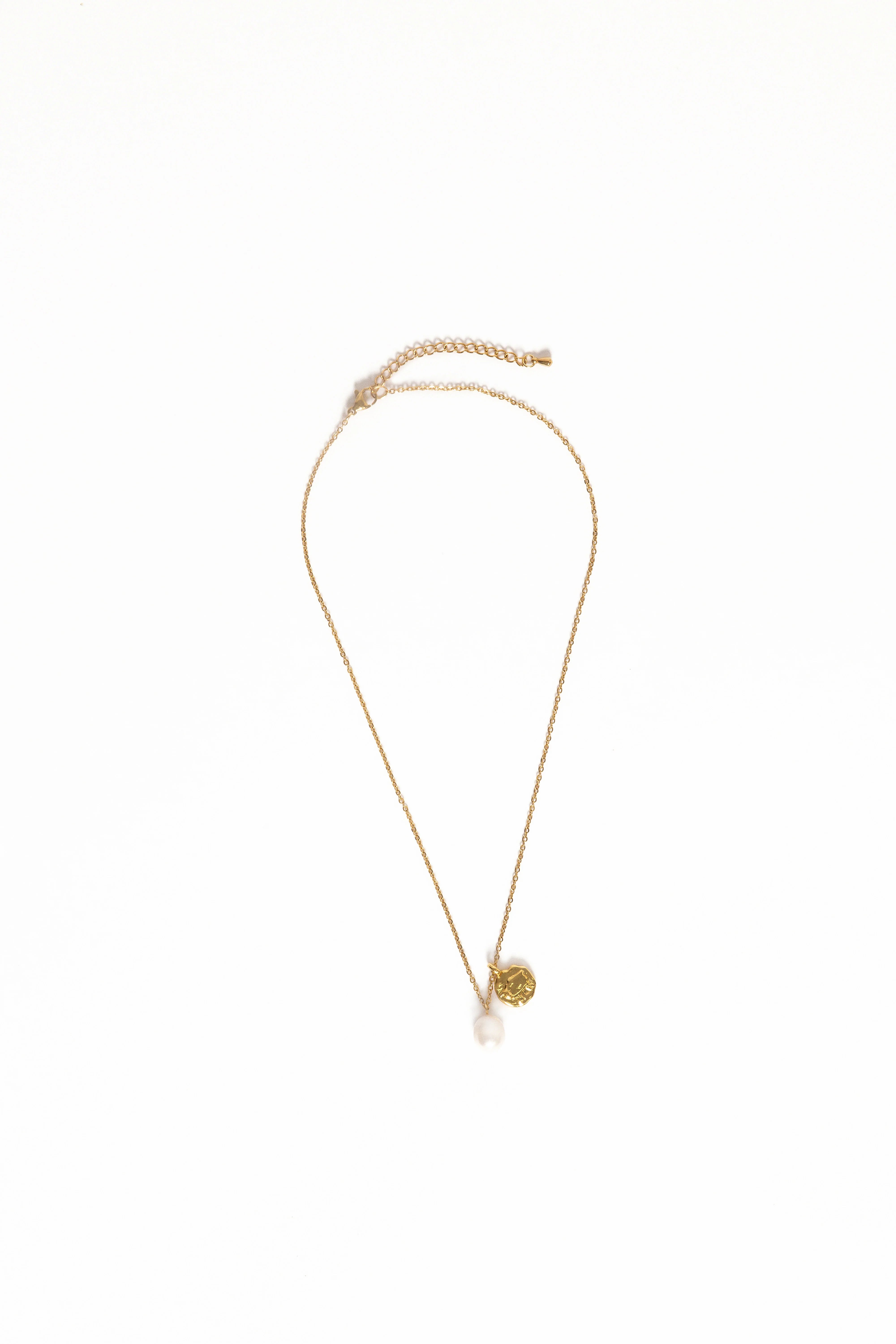 Lavinia Necklace - Gold/Pearl