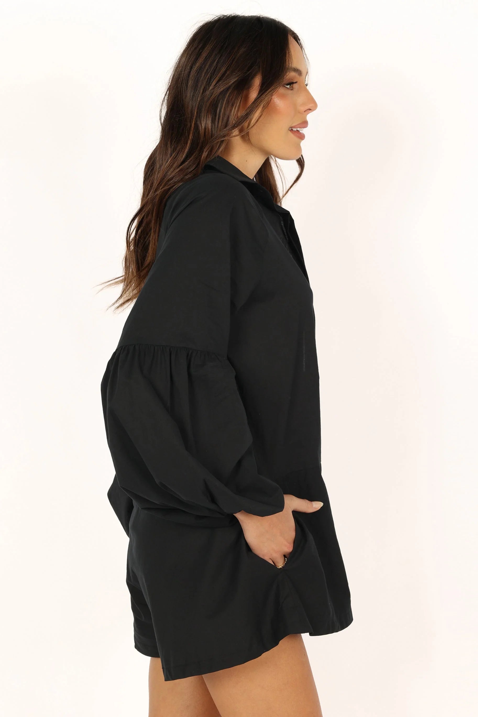 Elsa Romper - Black
