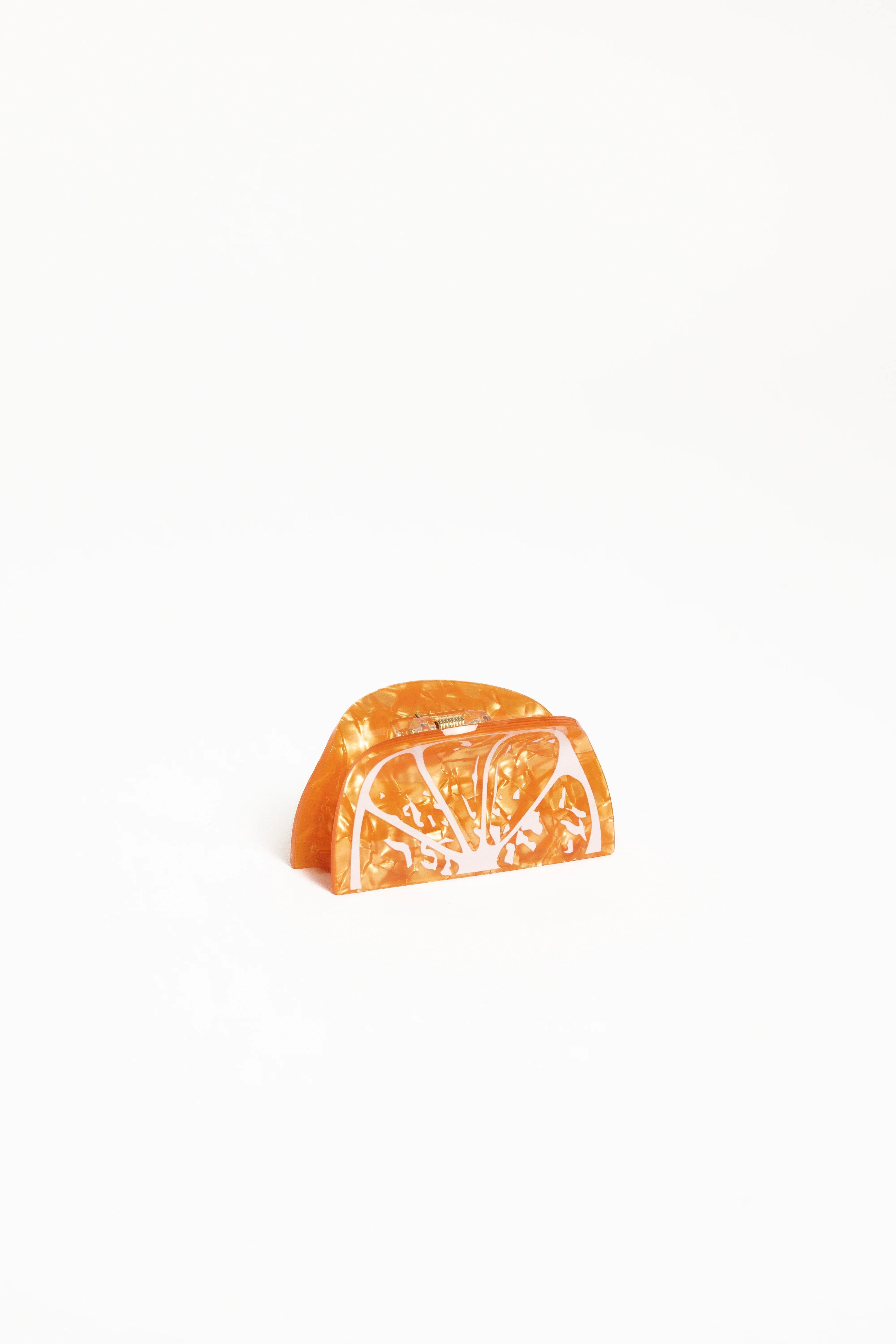 Clem Hair Clip - Orange