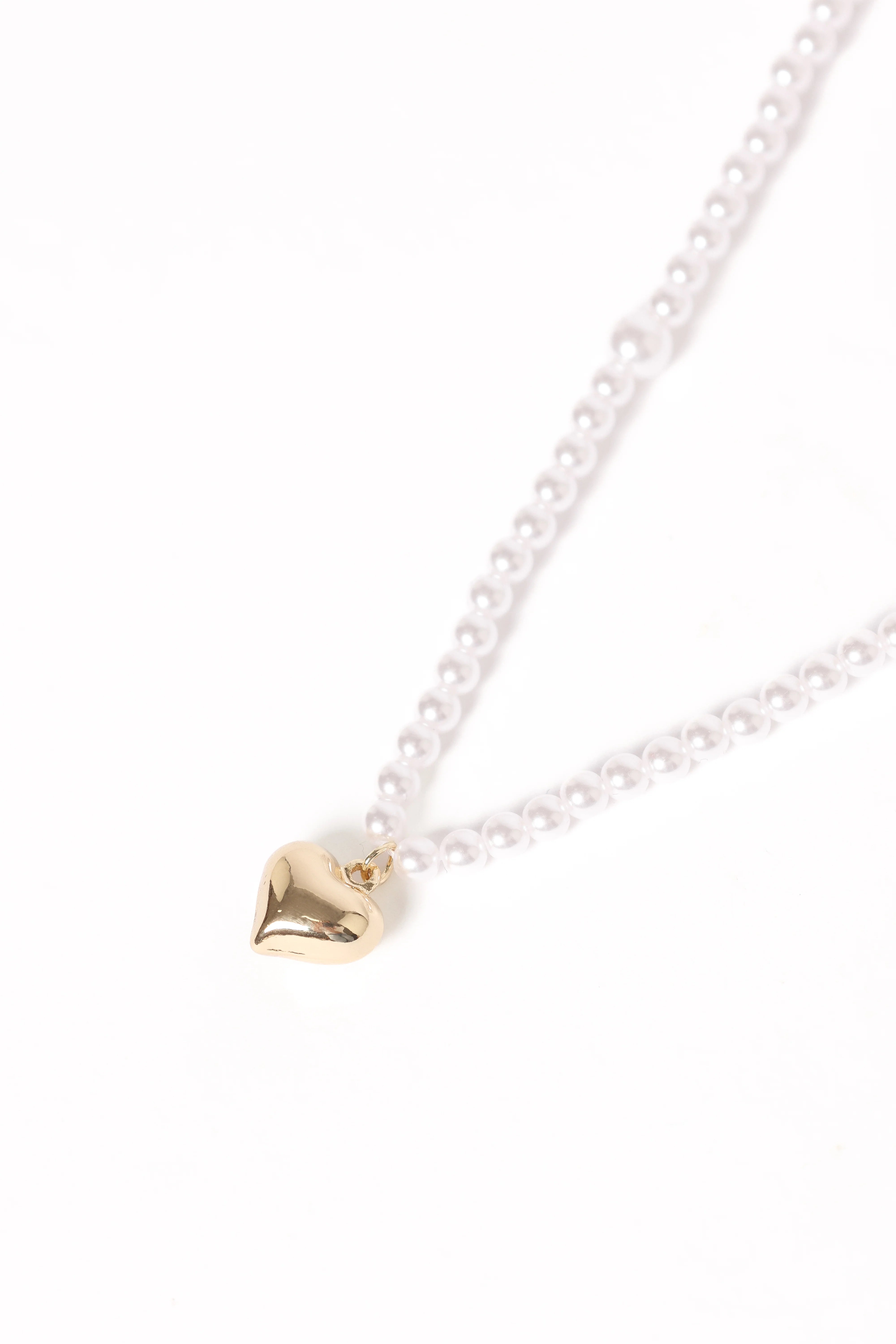 Dahlia Necklace - Pearl