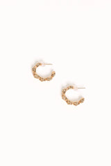 Jennie Flower Earrings - Gold